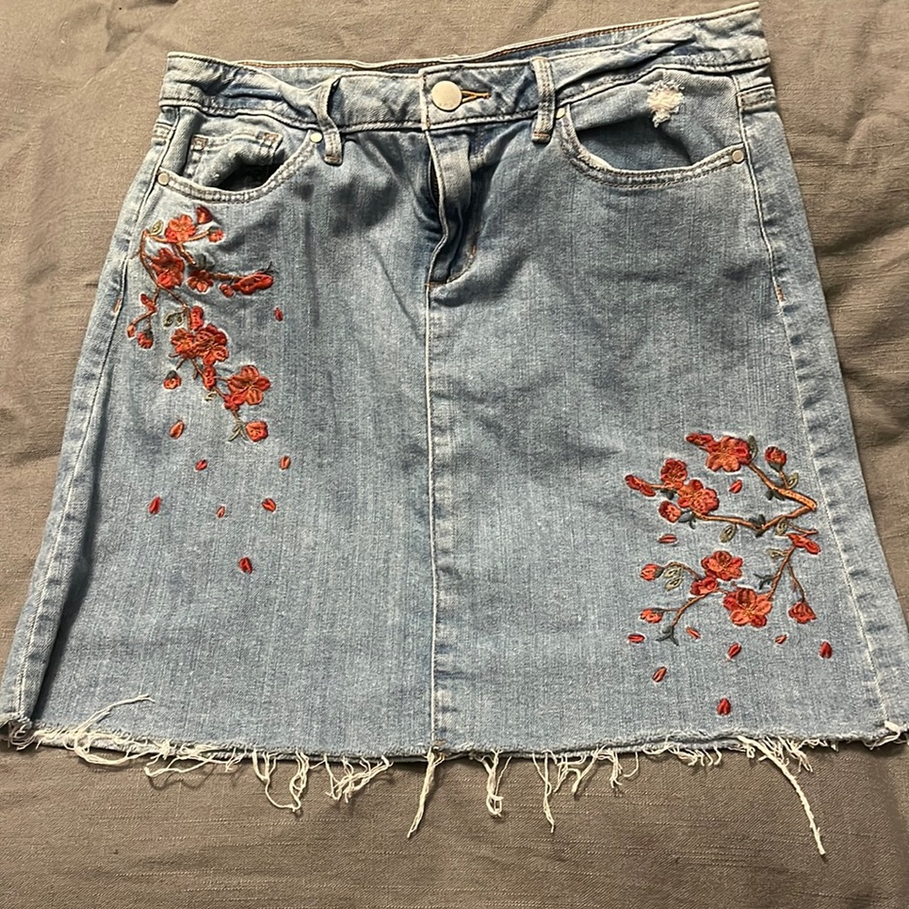 Jean skirt